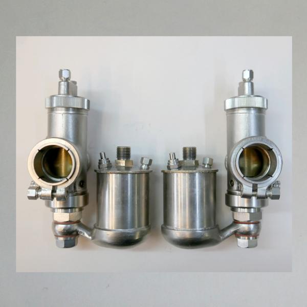 Amal Vergaser Satz (6/011 L und 6/011 R) BMW R 16 - Messingvergaser (R16)