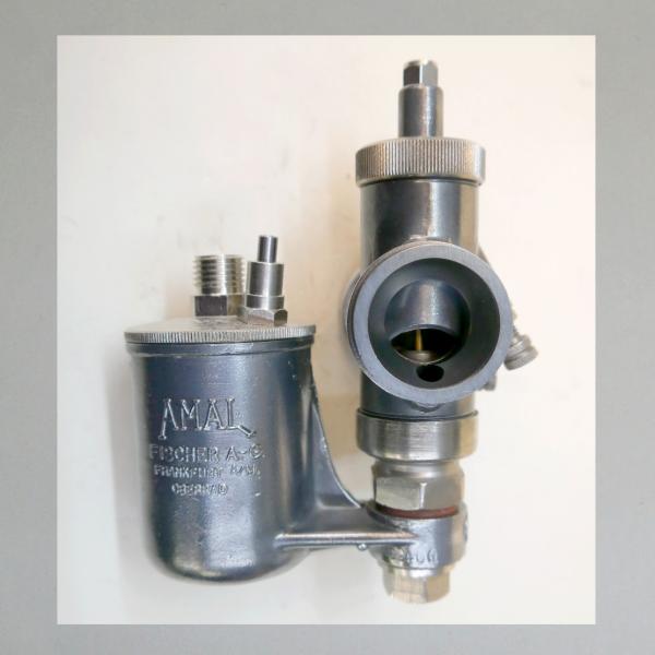 Amal Vergaser für DKW KM 200 + KS 200---zweite Generation---(74/406 S) (KM200 + KS200)