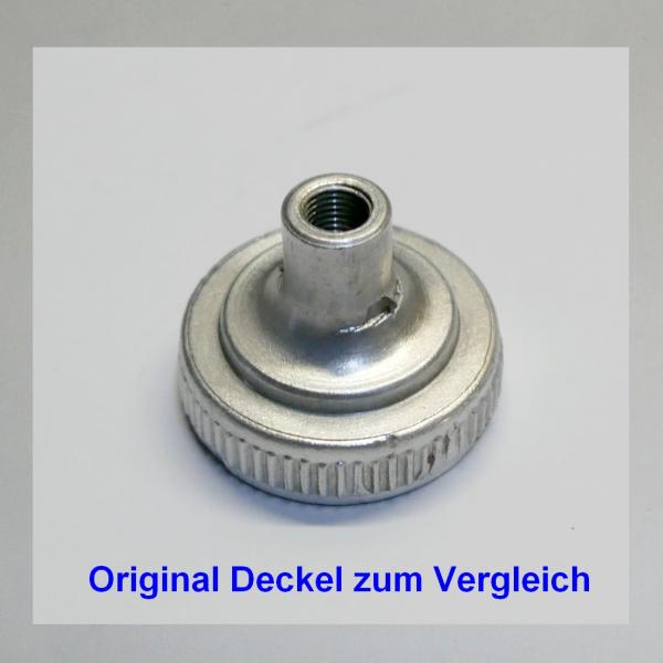 Deckelplatte (Zugdeckel) für Amal Kleinvergaser,  (G1,2,3) (Zöllig)