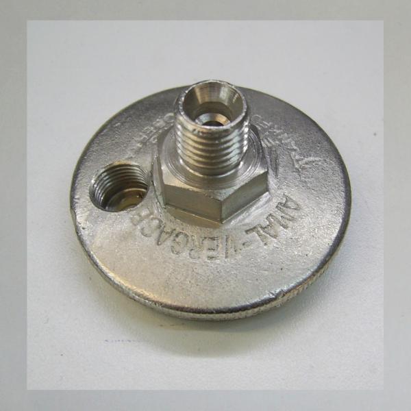SKD---Amal Grosser Schwimmerkammer-Deckel, metrisches Gewinde, Zulauf von oben