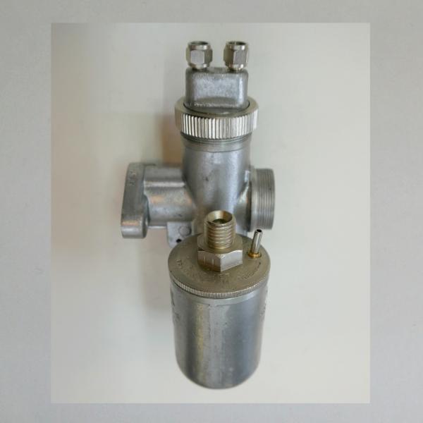 Amal Vergaser Zündapp K 800, Typ M 74/431P (St28x1)-Flanschvergaser aus Alu, alte Ausführung (K800)