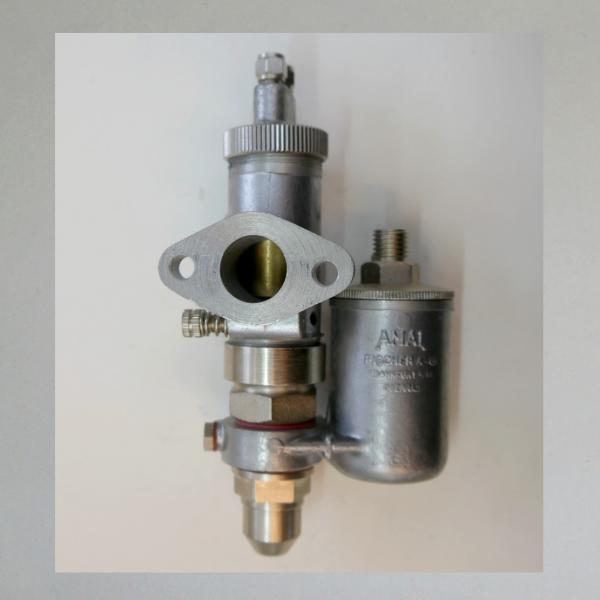 Amal Vergaser Zündapp K 800, Typ M 74/431P (St28x1)-Flanschvergaser aus Alu, alte Ausführung (K800)