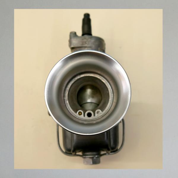 Sporttrichter/ Ansaugtrichter 45er Steckanschluss mit Klemmung---gedrehte Ausführung---