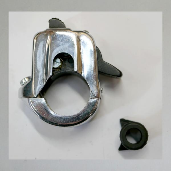 Hella Abblendschalter Typ 41/23 mit Hupenknopf, 50er bis 60er Jahre---Gut erhalten---