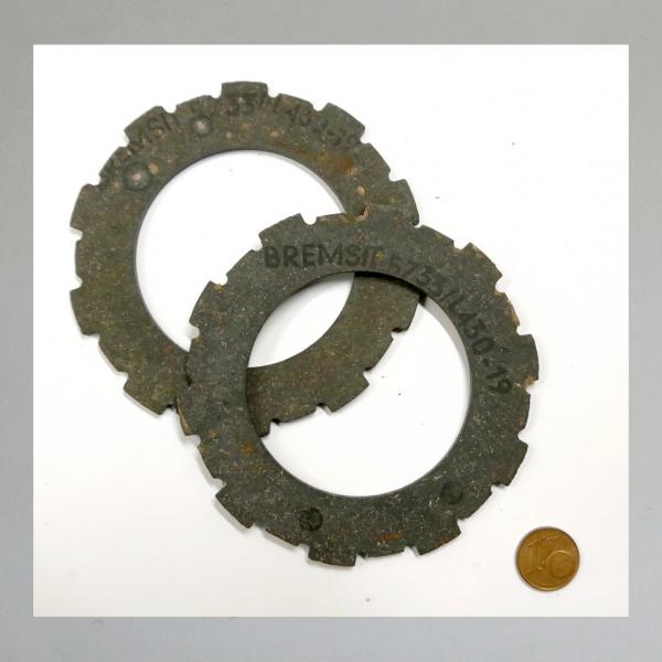 Kupplungsscheibe für Solo Mopeds und Mofas 700er Serie (Automatik Motoren)---Original NEU von Bremsit---