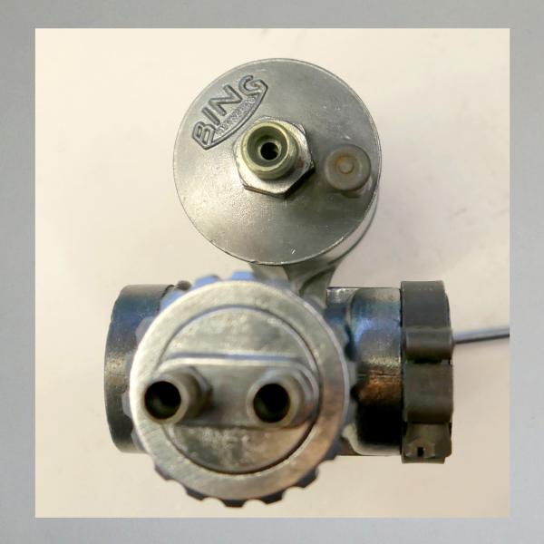 Bing Vergaser DKW NZ 350 Zivil und frühe WH Modelle (Bing AJ 2/24) mit original Stempelung "350"