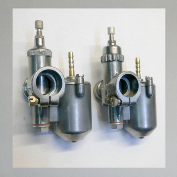 Bing Vergaser Satz ILO MG 125 Sport 1/17/11 und 1/16/40 Zweivergaseranlage komplett (MG125)