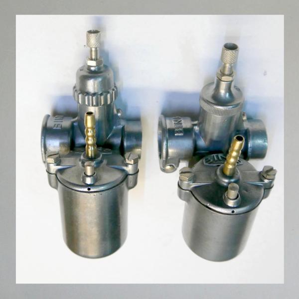 Bing Vergaser Satz ILO MG 125 Sport 1/17/11 und 1/16/40 Zweivergaseranlage komplett (MG125)