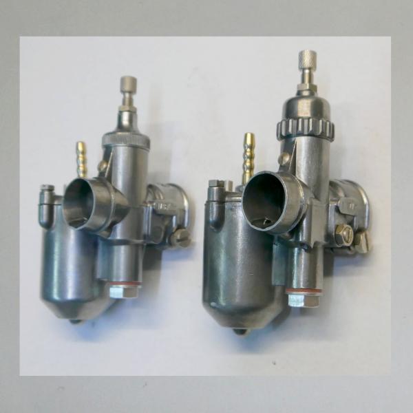 Bing Vergaser Satz ILO MG 125 Sport 1/17/11 und 1/16/40 Zweivergaseranlage komplett (MG125)