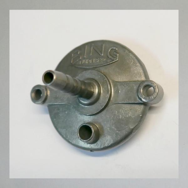 (48-042)Tupfer massiv für Bing Vergaser mit Flansch-Schwimmerdeckel---Ausführung in schwarz---Orig. NEU---
