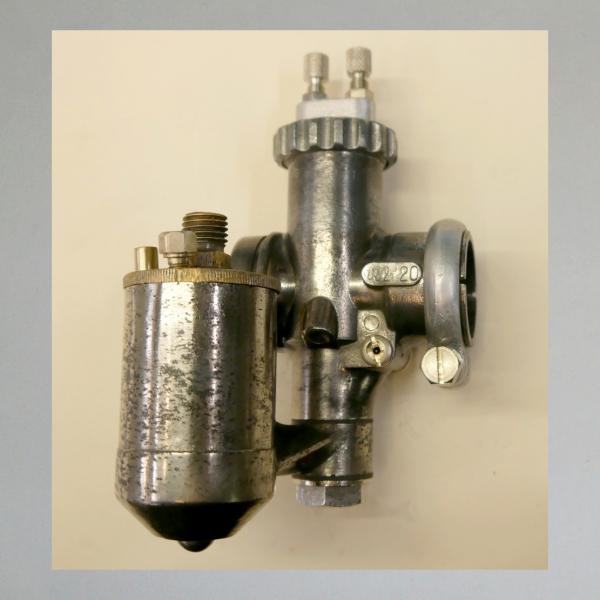 Bing Vergaser Zündapp DB200, DBK200, KK200 alte Ausführung (vernickelt!) AJ 2/20 (DB 200, DBK 200, KK 200)