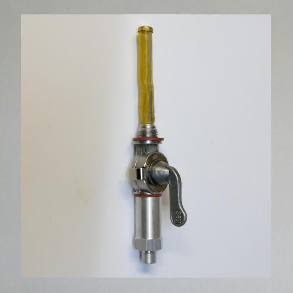 BH---Benzinhahn AW für Sachs 98, Gewinde R/G 1/4 Zoll---normale Gewindelänge