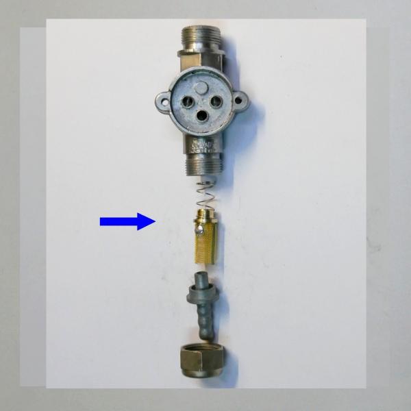 Everbest 2-Filter Hahn: Benzinfilter innenliegend (IF-7B)