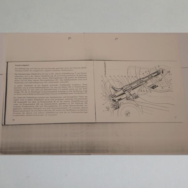 BMW - Handbuch R 51/3, R 67/2, R 68 1954, Kopie