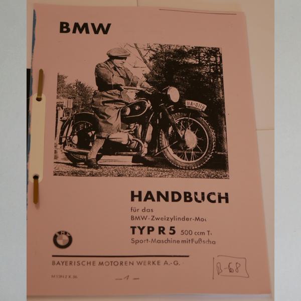 BMW - Handbuch R5 1936, Kopie