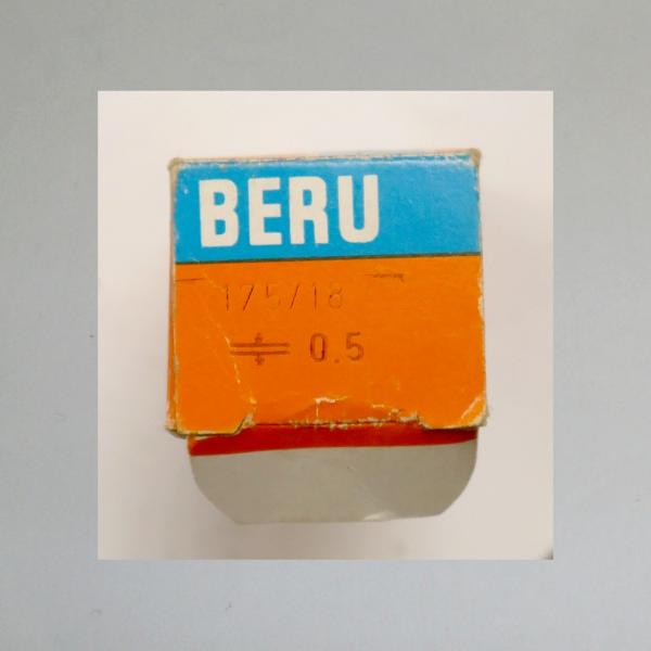 Zündkerze M175T1---M18x1,5---Wärmewert 175---Fabrikat Beru (Original alt, OVP, NOS) 60er/ 70er Jahre