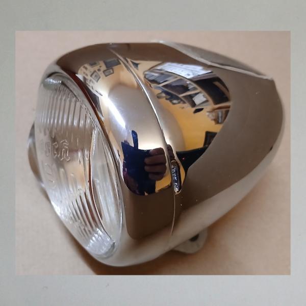 Scheinwerfer Bosch im originalen Karton OVP, vorbereitet für VDO Tacho