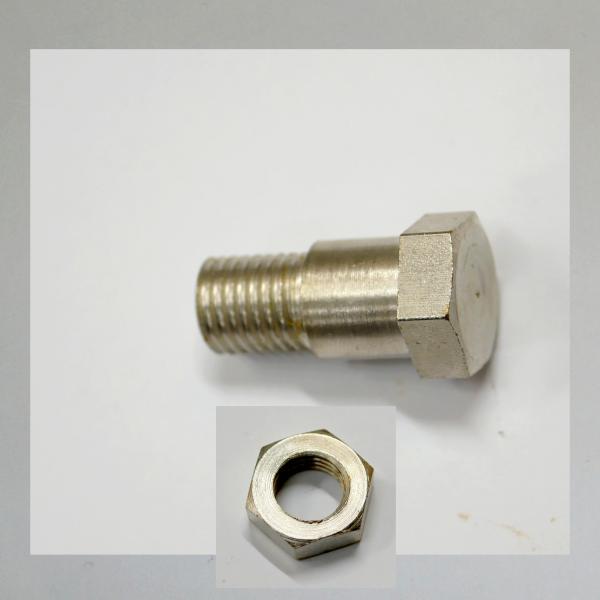 Lagerung Fussbrems-Pedal, Schraube und Mutter (kurze Ausführung)