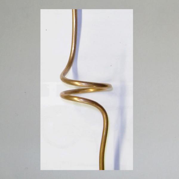 Kupferleitung 4,5mm Aussendurchmesser, 50cm lang (mit Windungen)