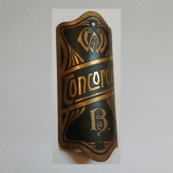 Steuerkopfschild für Concordia Bielefeld Fahrrad