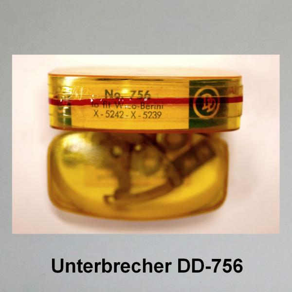 Unterbecher/ Zündkontakte/ Zündunterbrecher: Typ "Doduco 756"---Orig. NEU---
