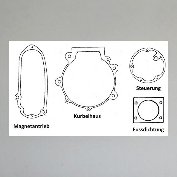 Dichtungssatz/ Motordichtungen/ Motordichtsatz für JAP 200 SV