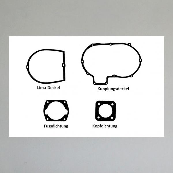 Dichtungssatz/ Motordichtungen/ Motordichtsatz für Zündapp Elastik 250