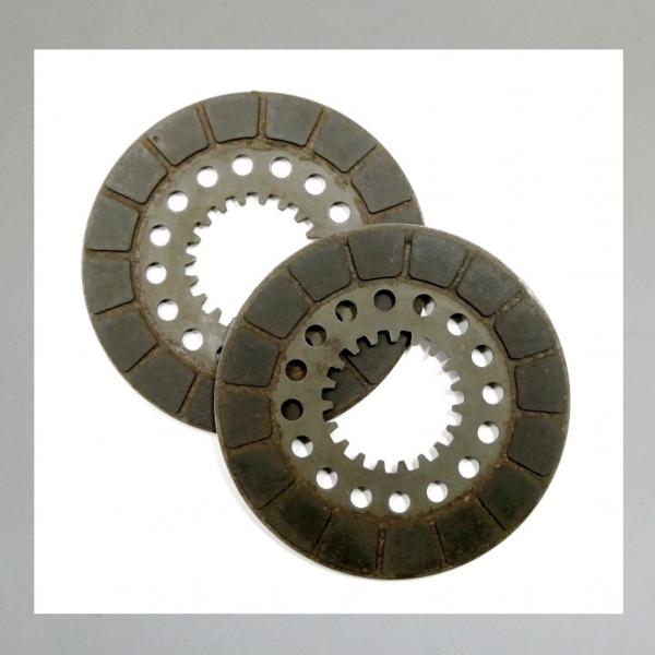 Kupplungsscheibe für DKW RT100, RT2-1/2, RT3---Originalscheibe mit Reibbelag--- - Kopie