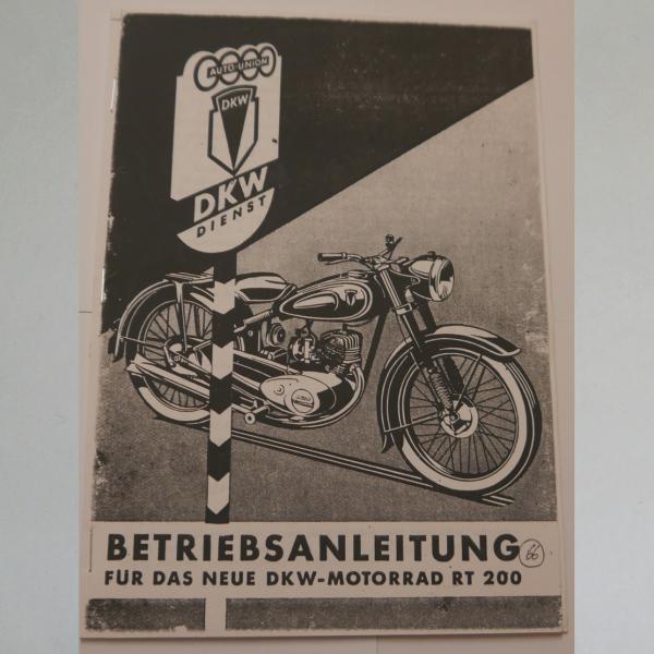 DKW - Betriebsanleitung für RT 200, Kopie