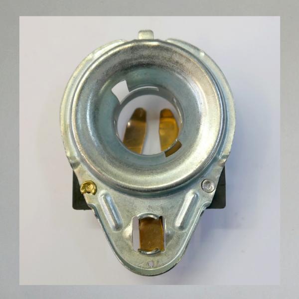 Lampeneinsatz, Birnenhalter, Leuchtmittelaufnahme, Kragendurchmesser 45mm, Bauart Hella---Nachbau---
