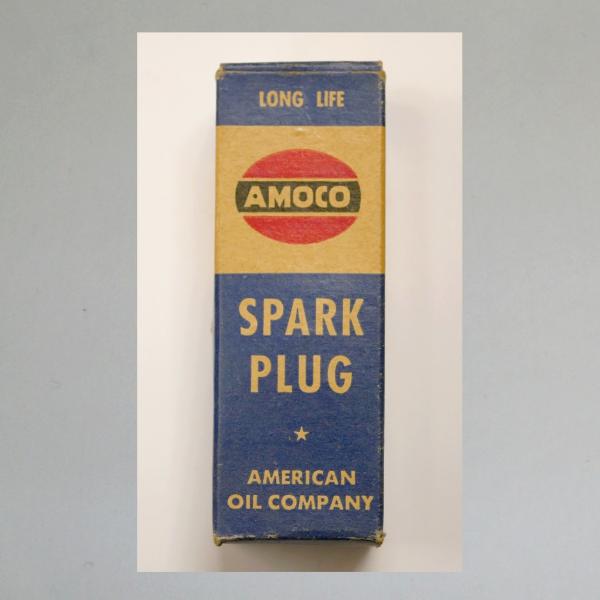 Zündkerze von Amoco/ Blue Crown Husky (USA), 50er jahre---Zustand 1---