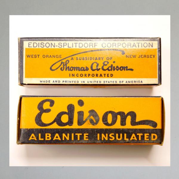 Zündkerze von Edison/ Spritdorf (USA), 20er jahre, TOP Zustand, grosse auffallend schöne Kerze, Typ "14"