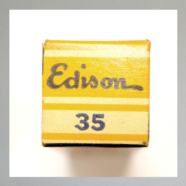 Zündkerze von Edison/ Spritdorf (USA), 20er jahre, TOP Zustand, grosse auffallend schöne Kerze, Typ "35"