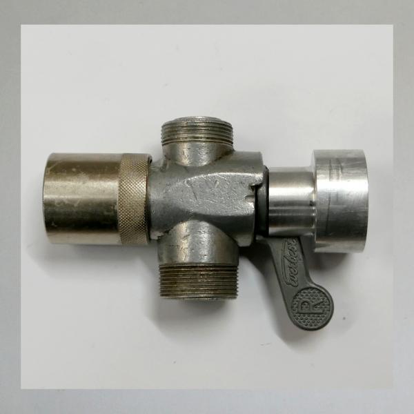 Druckhülse zur Montage für den Everbest Benzinhahn mit Korkwalzen-Abdichtung für grosse BMW Benzinhähne