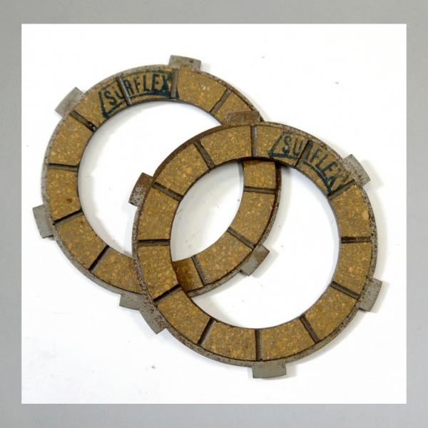 Kupplungsscheibe für Express Radexi (mit Express Motor), Stahlscheibe mit Reibbelag---Orig. NEU von SURFLEX---
