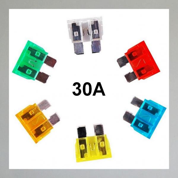 Flachsicherungen, Autosicherungen 30 Ampere