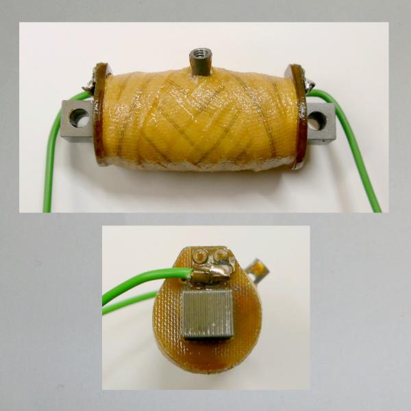 Zündspule Gleichstrom für Noris und Bosch Zündanlagen passend, ORIGINALSPULE neu gewickelt, Zündkabel-Anschluss: seitlich 45 grad (Schraubanschluss!!) (AT)