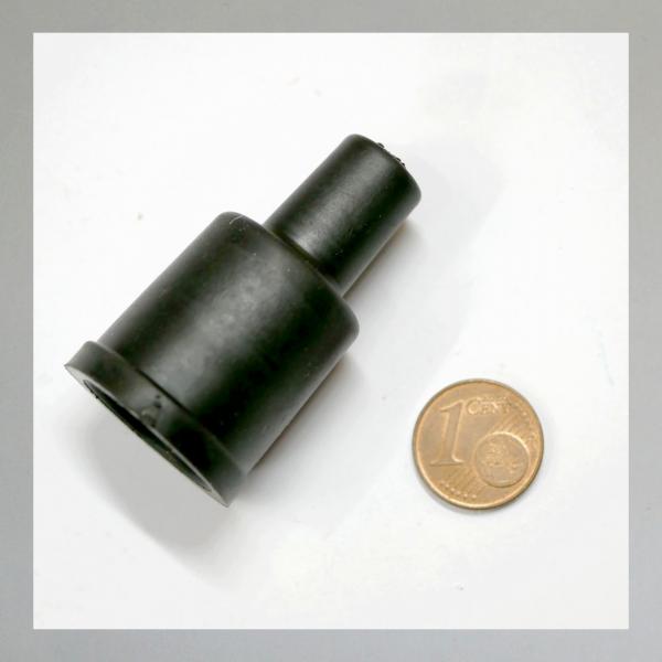 Gummitülle für Kerzenstecker, Verteilerkappe, Zündspule für ca 7mm Zündkabel (=dickes Kabel f. Auto und Motorrad)