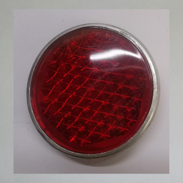 Rücklichtglas rund mit Einfassung Durchmesser  49 mm Ersatz für Hella K2426