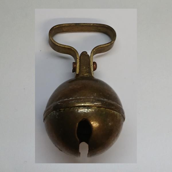 Glocke Klingel Glöckchen fürs Fahrrad Hochrad Messing, original