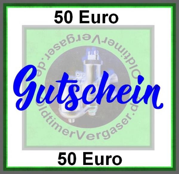 Geschenk-Gutschein: 50 Euro