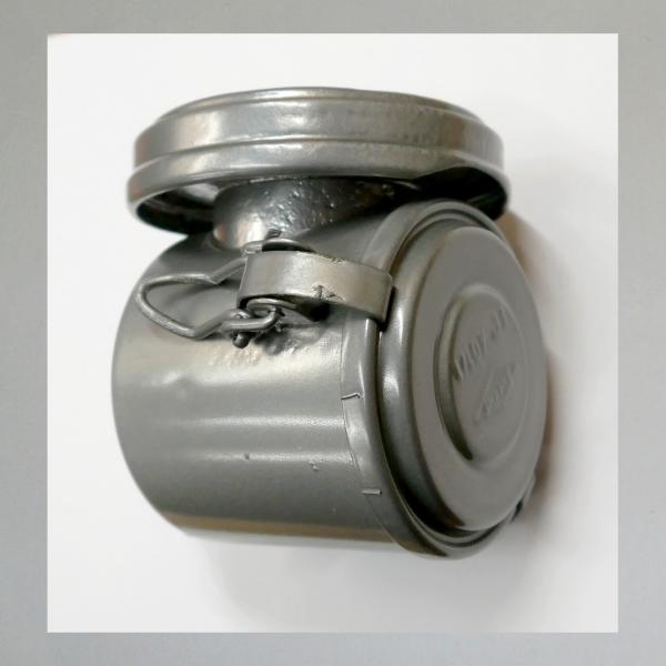 Knecht Blech-Luftfilter für Heinkel Tourist Roller: Grosse Ansaugöffnung, Steckanschluss 35mm---neu beschichtet---