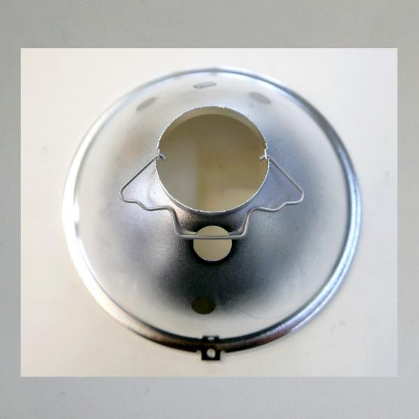 Reflektor für Lichtaustritt 130mm, Hella---Originalteil, NEU, OVP---zB für Zündapp Bella, viele 125er und DKW RT 125-175