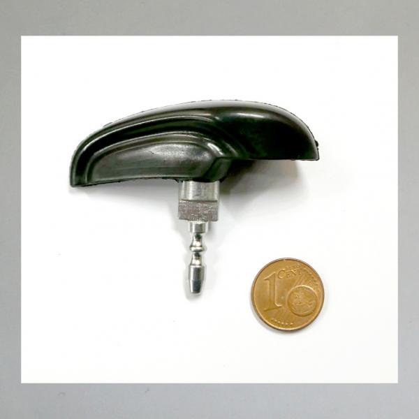 Zündschlüssel für Hella/ Bewi Zündschloss: Ausführung "Dreipunkt" mit Chromabdeckung---Repro---