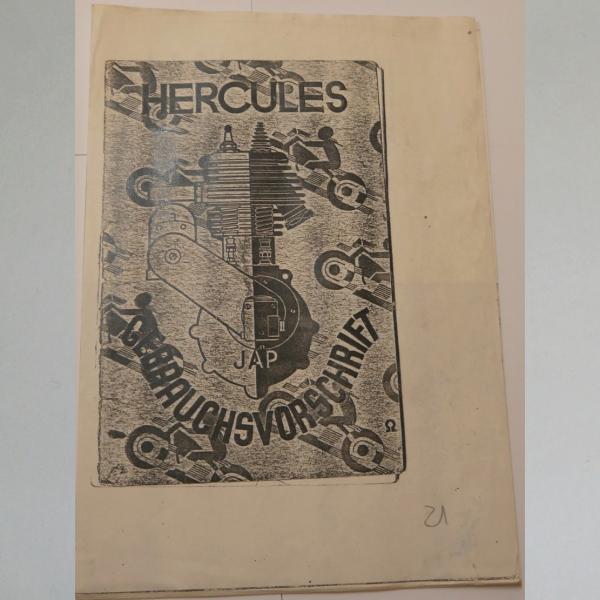 Hercules - Betriebsanleitung / Gebrauchsvorschrift für 200ccm und 300ccm, Kopie
