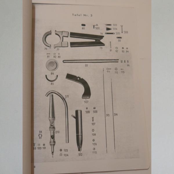 Hercules - Ersatzteile-Liste Modell 321, Kopie