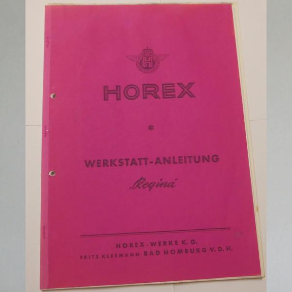 Horex - Werkstatt-Anleitung Regina, 1, 2, 3, 4, Kopie