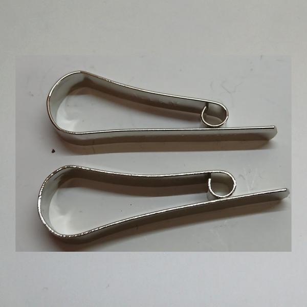 Hosenklammer, vernickelt, Firma Verma