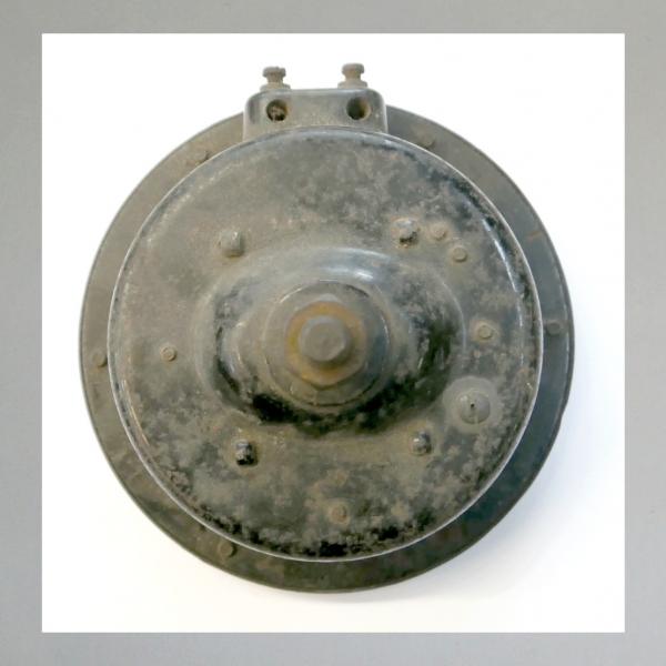 Grosse Bosch Hupe/ Horn für Motorräder, 40er/ 50er Jahre, 6 Volt Gleichstrom---Ori. Gebraucht---funktionsfähig--- FD6DS14