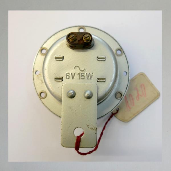 Kleine Hassia Hupe/ Horn für Motorroller und Mopeds, 50er/ 60er Jahre, 6 Volt Wechselstrom---Ori. NEU---funktionsfähig---